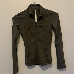 Lululemon Athletica Dark Olive Utility Jacket